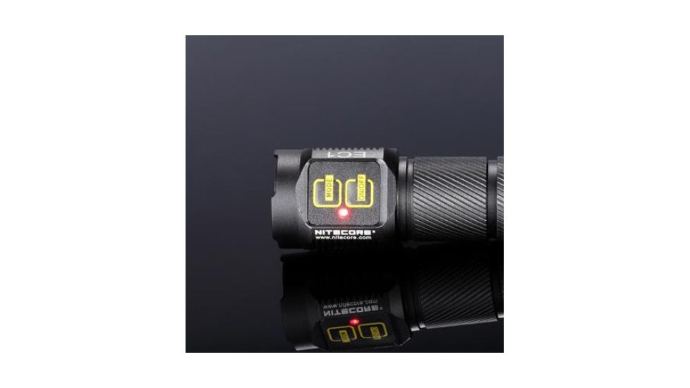 Nitecore EC1 Flashlight, End NITECORE-EC1