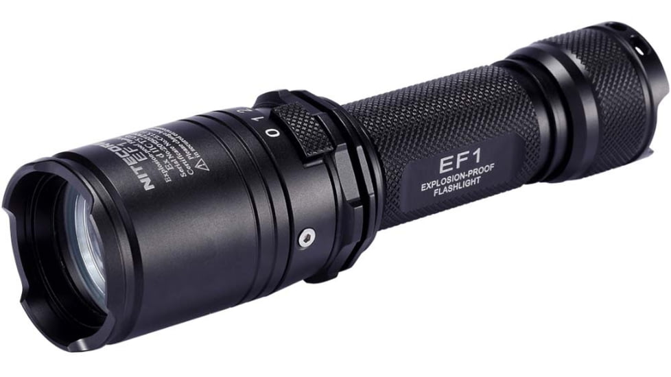 Nitecore EF1 Explosion Proof LED Flashlight, 830 Lumens, Black, 6952506401741
