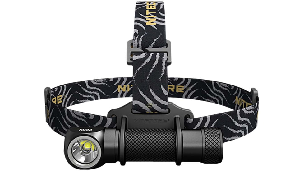 Nitecore HC33 1800 Lumen L-Shape High Performance LED Headlamp, Black, 6952506404100