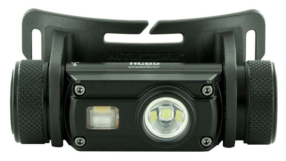Nitecore HC65 1 x 18650/ 2 x CR123A/ 16340 CREE XM-L2 U2 LED Rechargeable Headlamp, 1000 Lumens, Black, HC65