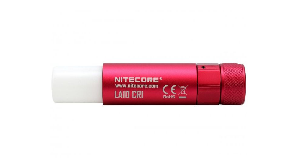 Nitecore High Camp Lanterns, 85 Lumens, w/Magnetic Tail, Red NITECORE-LA10-CRI-RUBY