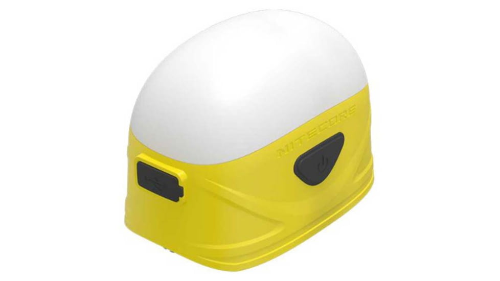Nitecore LA30 Bi-Fuel 1 x Built-In Li-ion Battery Pack / 2 x AA High CRI LED Camping Lantern, 250 Lumens, Yellow, LA30-YELLOW