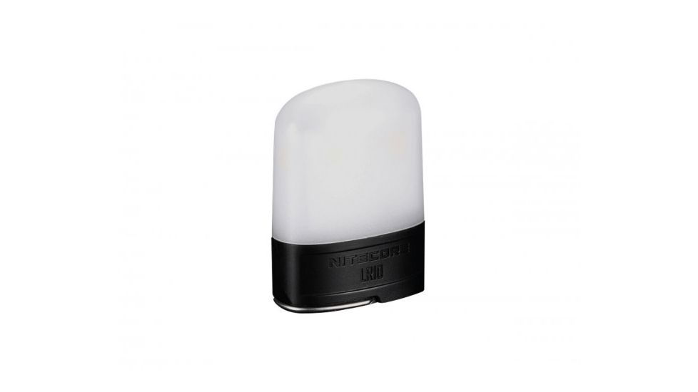 Nitecore LR10 9 High CRI LED Rechargeable Camping Lantern, Black, LR10-BLACK