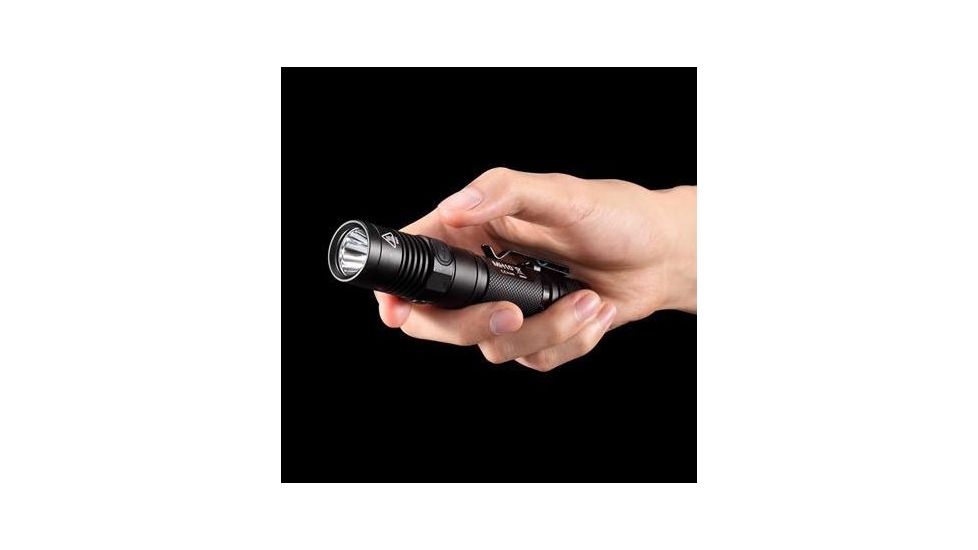 Nitecore MH10 Rechargeable LED Flashlight - CREE XM-L2 U2 LED - 1000 Lumens - Uses 1 x 18650 or 2 x CR123A, Black NITECORE-MH10