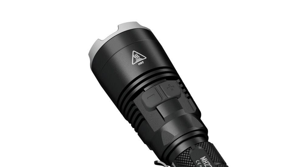 MH27 USB Rechargeable Flashlight, 1000 Lumens, Black