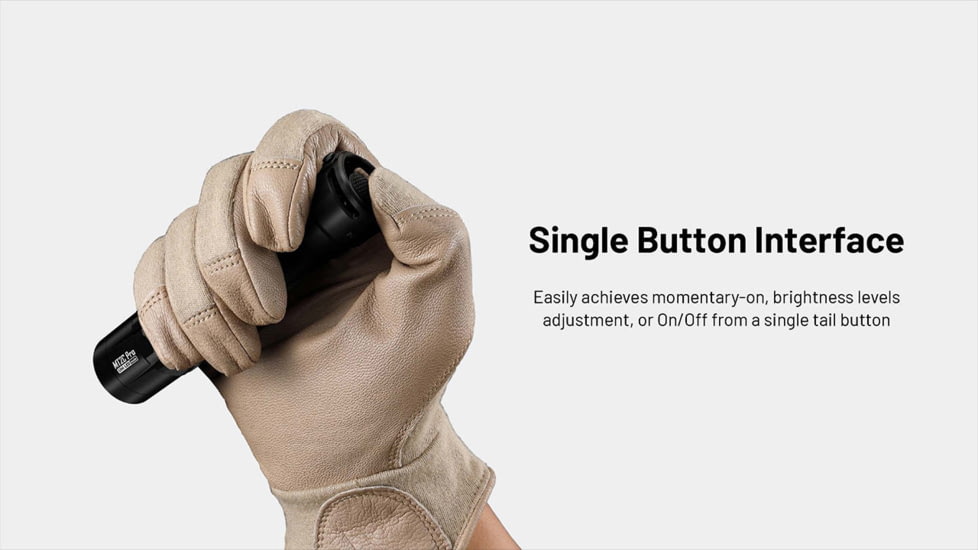 Nitecore MT2C Pro 1800 Lumen Rechargeable EDC Flashlight, Black, MT2CPRO