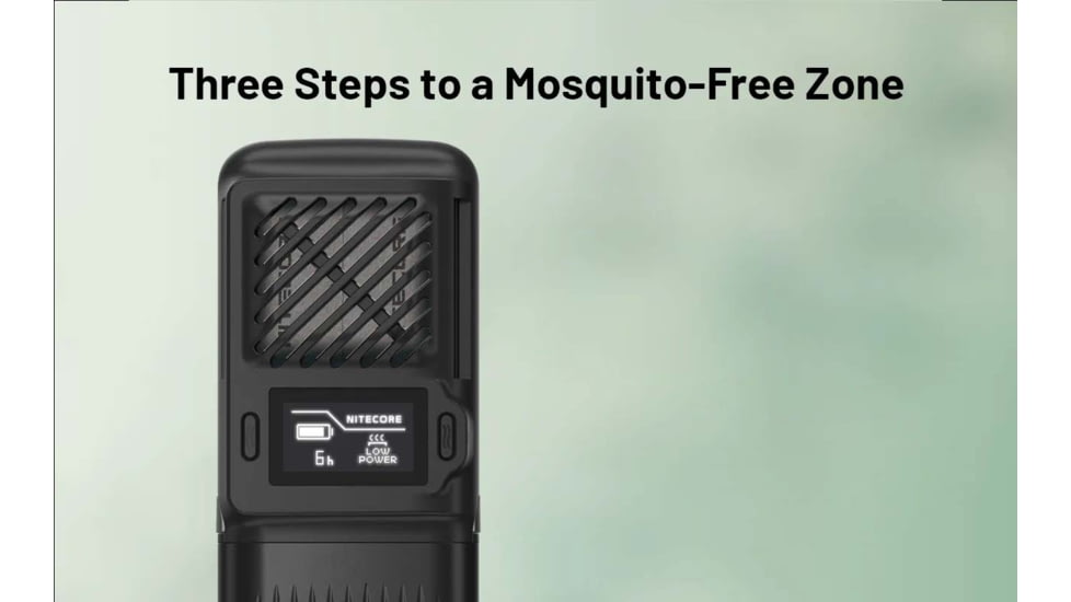 Nitecore EMR23 USB-C Rechargeable 2-in-1 Electronic Mosquito Repeller