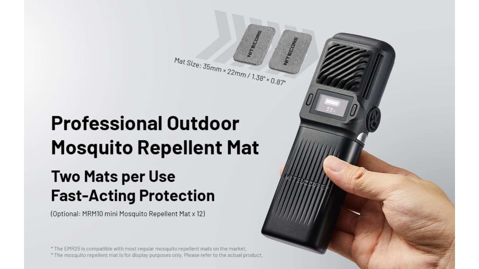 Nitecore EMR25 Multipurpose Ultrasonic Mosquito Repeller