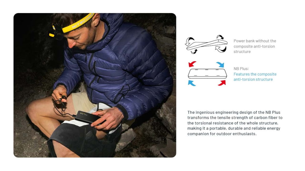 Nitecore Nitecore NB Plus 10,000mAh USB-A/USB-C Lightweight Power Bank