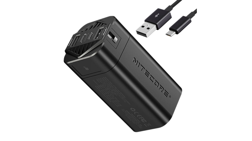 USED Nitecore NPB4 20000mAh Waterproof Power Bank, Black, 6952506494439, EDEMO1