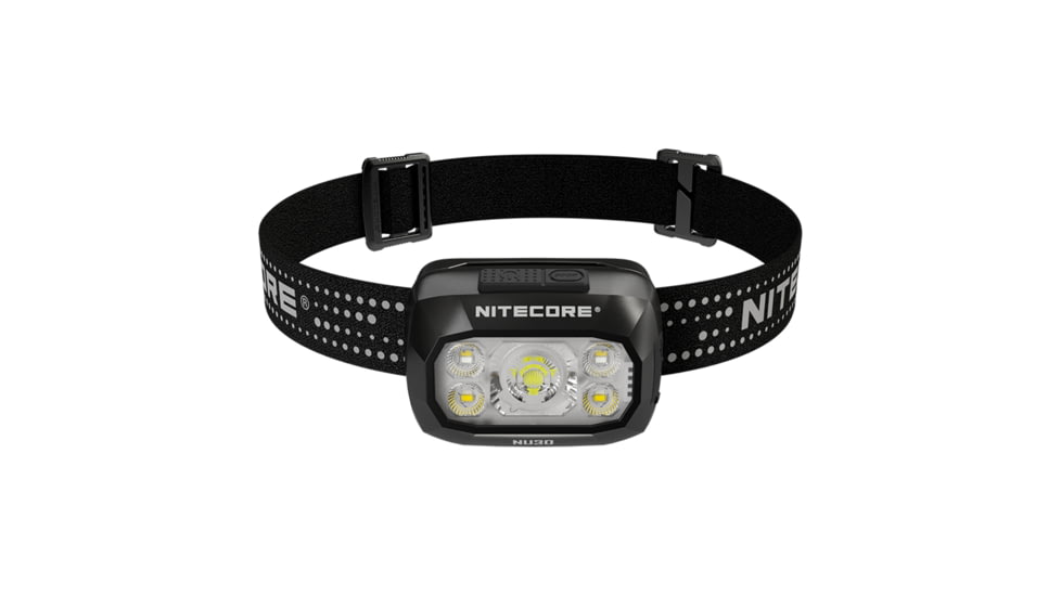 Nitecore NU30 500 Lumen USB-C Rechargeable Headlamp, Black, NU30
