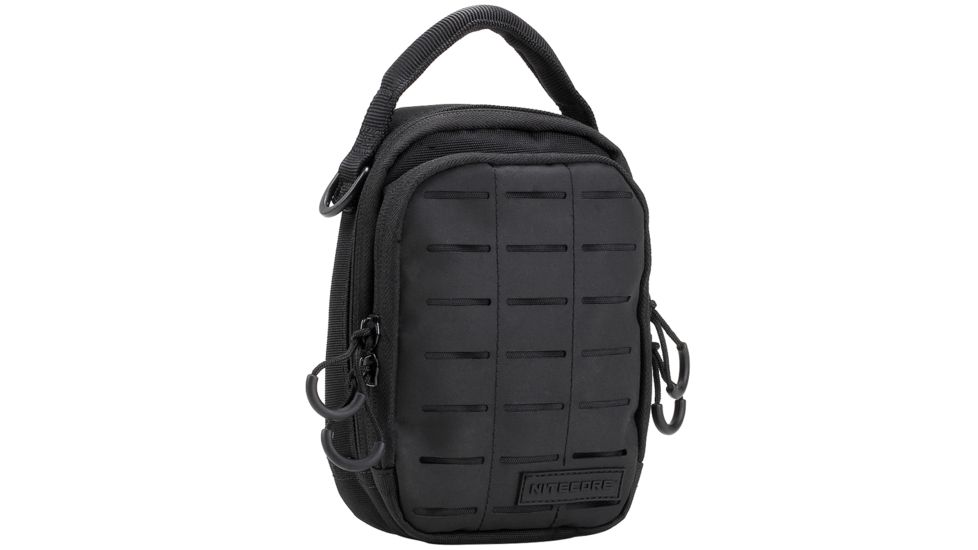 Nitecore NUP10 Utility Tactical Pouch - Synthetic Rubber, Black, NUP10