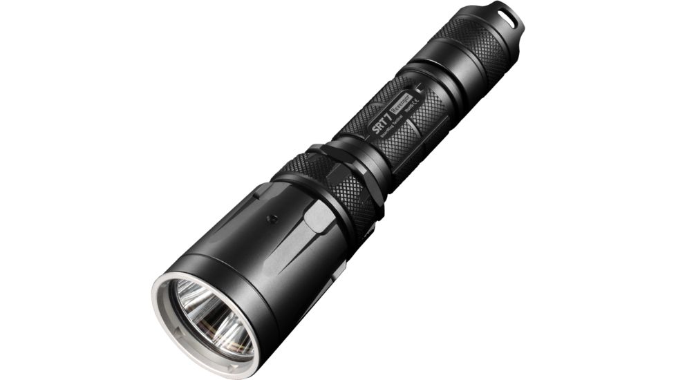 Nitecore SRT7 Revenger LED Flashlighght w/ RGB Color Functions, Black NITECORE-SRT7-U2-BLK