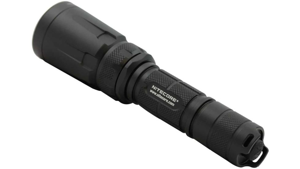Nitecore SRT7GT 1 x 18650/ 2 x CR123A/ RCR123A/ 16340 CREE XP-L HI V3 LED SmartRing Tactical Flashlight, 1000 Lumens, Black, SRT7GT