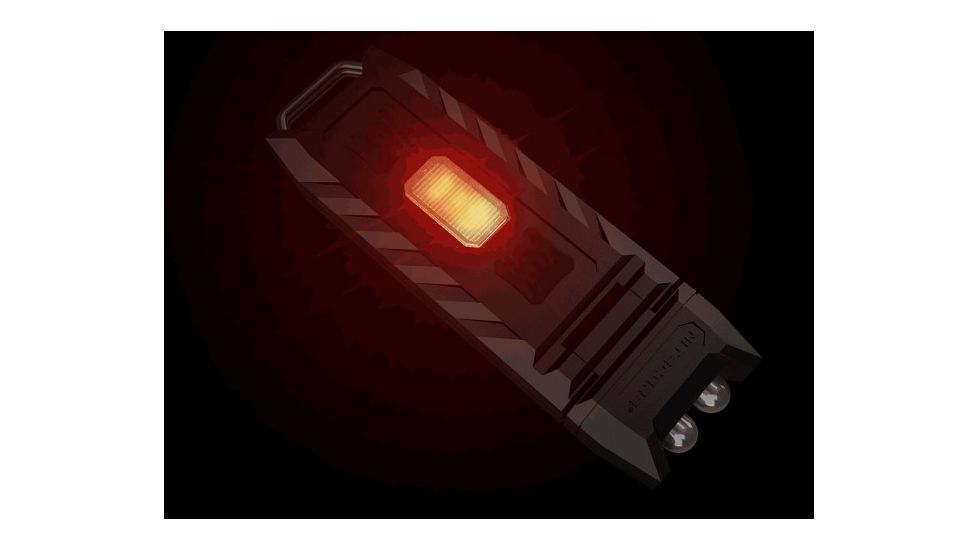 Nitecore Thumb Tiltable LED Worklight - 85 Lumens - USB Rechargeable, Black, NITECORE-THUMB