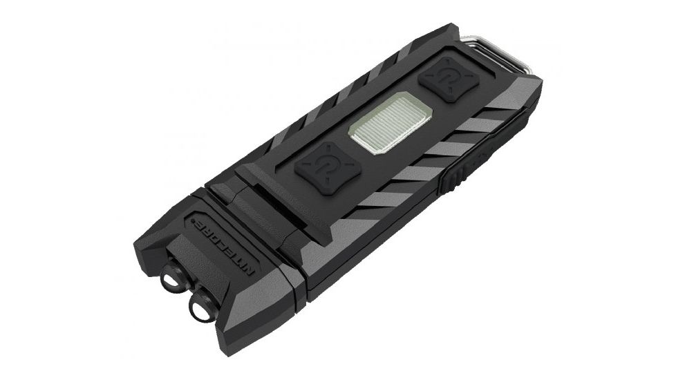 Nitecore Thumb UV Tiltable LED Worklight - 365nm - USB Rechargeable, Black, NITECORE-THUMB-UV