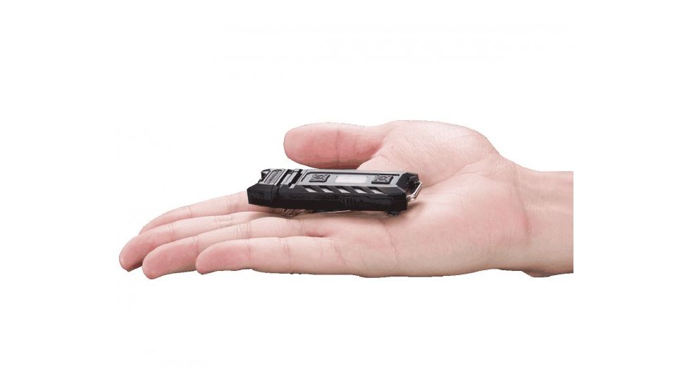 Nitecore Thumb UV Tiltable LED Worklight - 365nm - USB Rechargeable, Black, NITECORE-THUMB-UV