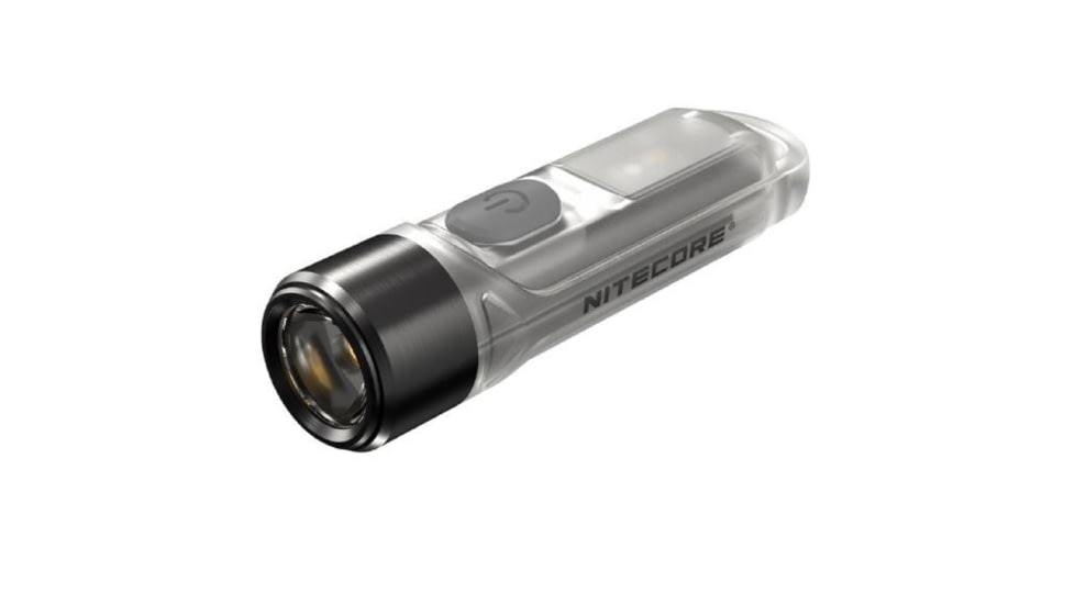 Nitecore TIKI Rechargeable UV Keychain LED Flashlight, 70 Lumens, Black, FL-NITE-TIKI-UV1000