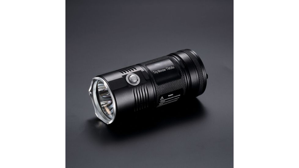 TM06S 4000 Lumens Flashlight, Black