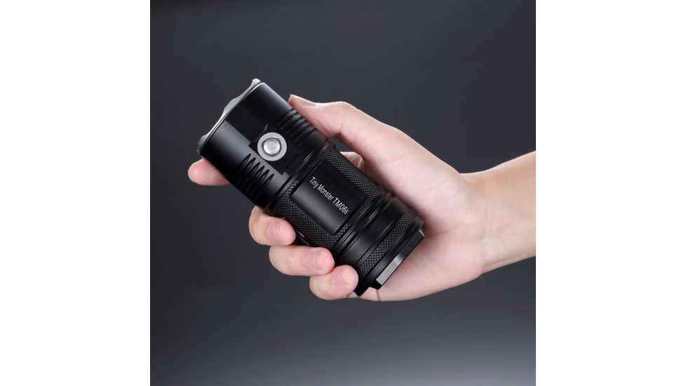 TM06S 4000 Lumens Flashlight, Black