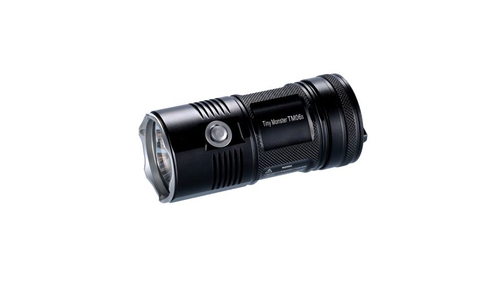 TM06S 4000 Lumens Flashlight, Black