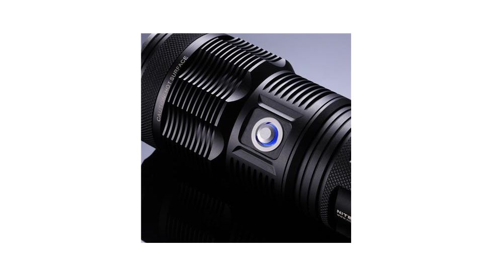 Nitecore TM15 Tiny Monster 2450 Lumen Rechargeable LED Flashlight - Triple CREE XM-L U2 LED, Black NITECORE-TM15