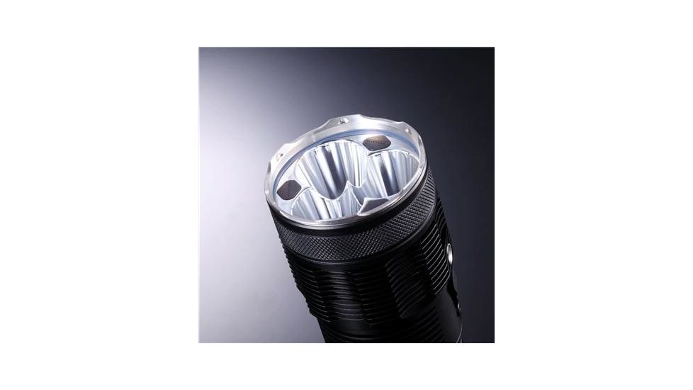 Nitecore TM15 Tiny Monster 2450 Lumen Rechargeable LED Flashlight - Triple CREE XM-L U2 LED, Black NITECORE-TM15