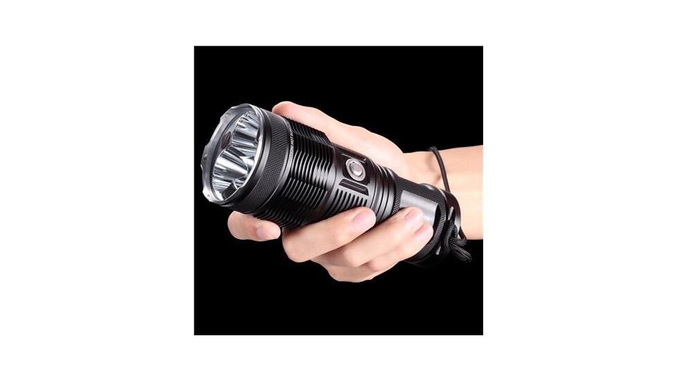 Nitecore TM15 Tiny Monster 2450 Lumen Rechargeable LED Flashlight - Triple CREE XM-L U2 LED, Black NITECORE-TM15
