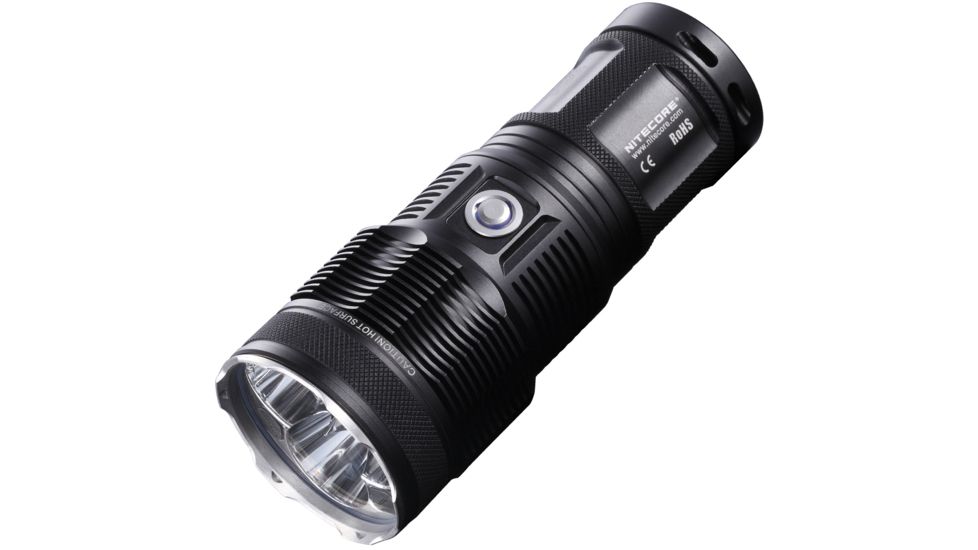 Nitecore TM15 Tiny Monster 2450 Lumen Rechargeable LED Flashlight - Triple CREE XM-L U2 LED, Black NITECORE-TM15