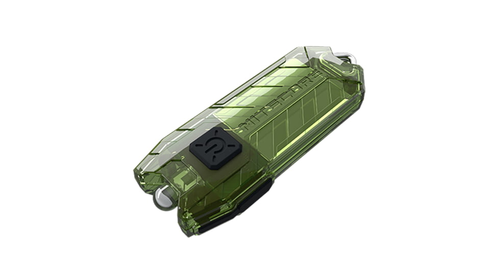 Nitecore TUBE v2.0 55 Lumen USB Rechargeable Keychain Flashlight, Olive, 6952506405381