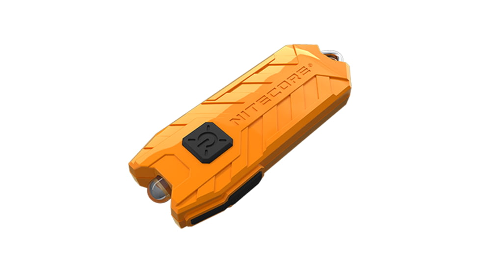 Nitecore TUBE v2.0 55 Lumen USB Rechargeable Keychain Flashlight, Orange, 6952506405404