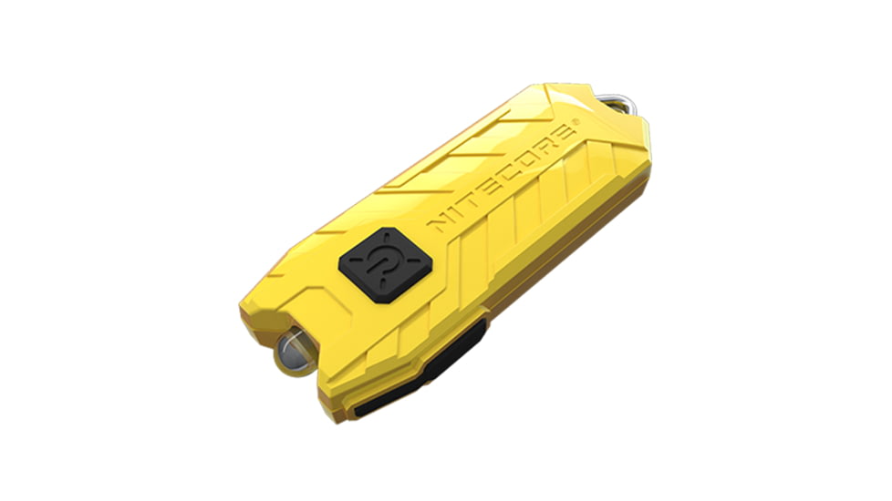 Nitecore TUBE v2.0 55 Lumen USB Rechargeable Keychain Flashlight, Yellow, 6952506405411