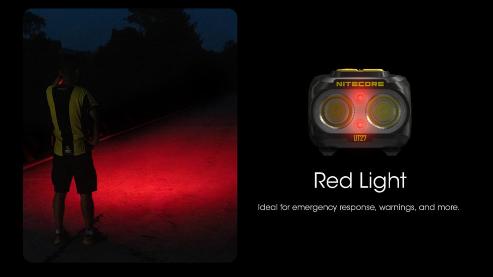 Nitecore UT27 Pro AAA 800 Lumens Rechargeable Running Headlamp, White, 6952506408061