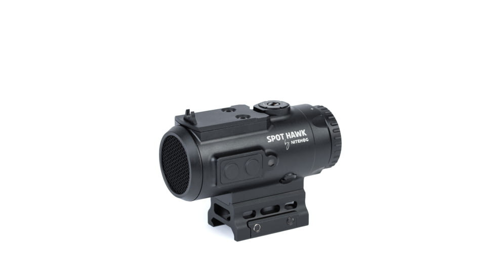 NiteHog Spot Hawk 4x24mm Prismatic Red Dot Sight, VEPS-MBR BDC Glass Etched Reticle, Black, NH006