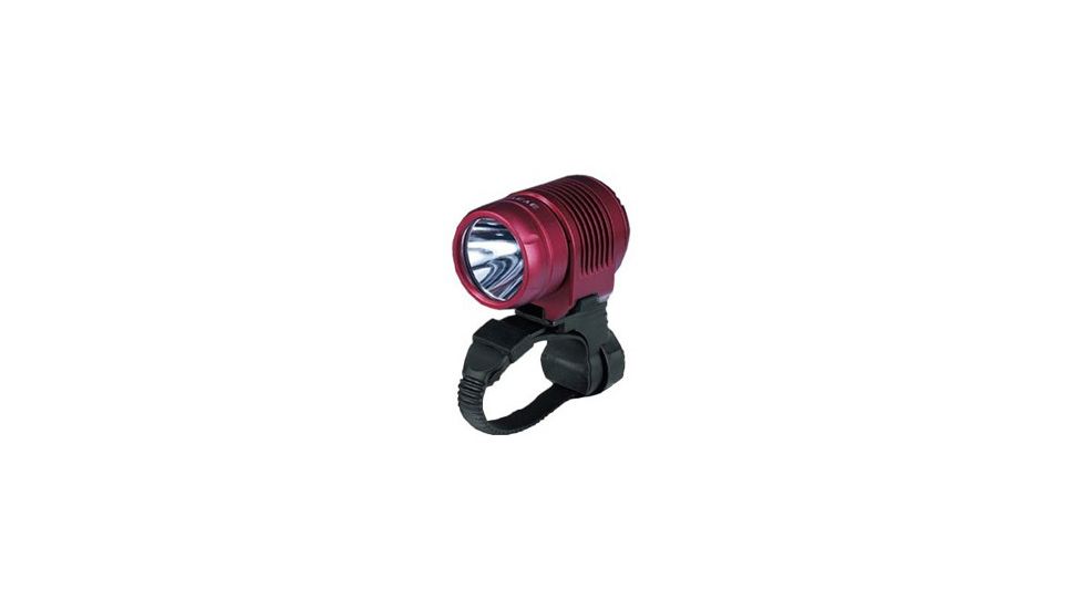 Niteye B10 LED Bike Light - 600 Lumens - Uses 4 x 18650 - Red, Red NITEYE-B10-XML2-RED