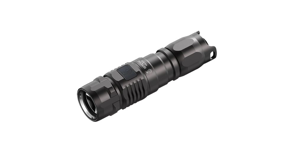 Niteye MS-R15 Rechargeable Military Flashlight, Gray, MS-R15
