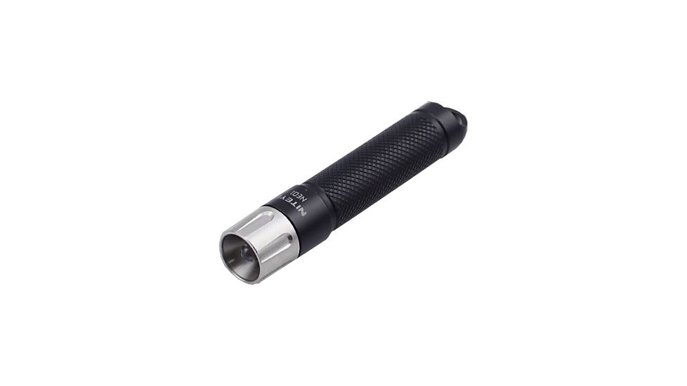 Niteye NE01 LED Keychain Flashlight - 10 Lumens - Runs on 1x AAA Battery - Black, Black NITEYE-NE01-BLACK