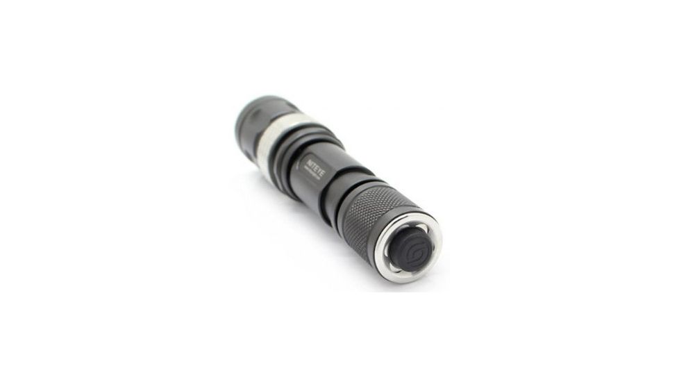 Niteye TF20 LED Flashlight - 480 Lumens - CREE XM-L U2 LED - Runs on 1x 18650 or 2x CR123A batteries (Batteries not Included), Black NITEYE-TF20-XML2