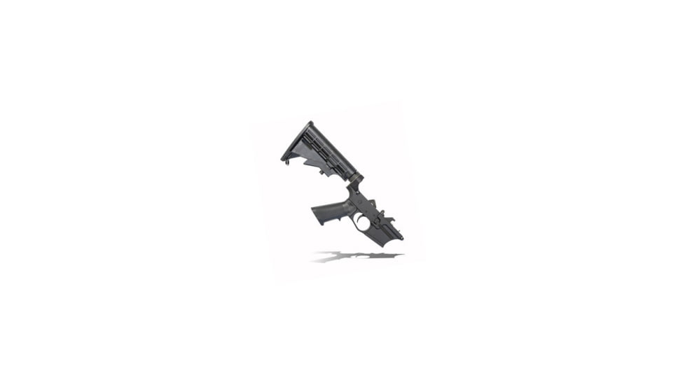 KAK Industry KG-15 Glock Firearm Receiver, Complete, Black/Red, MO-803-0704-006