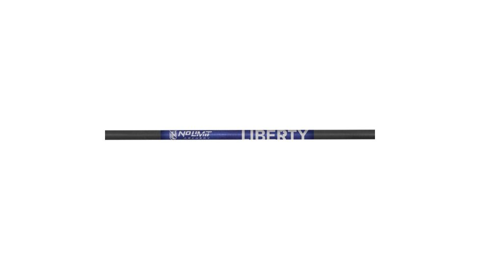 No Limit Liberty Shafts 400 Spine, Black, Pack of 12, NLS3400