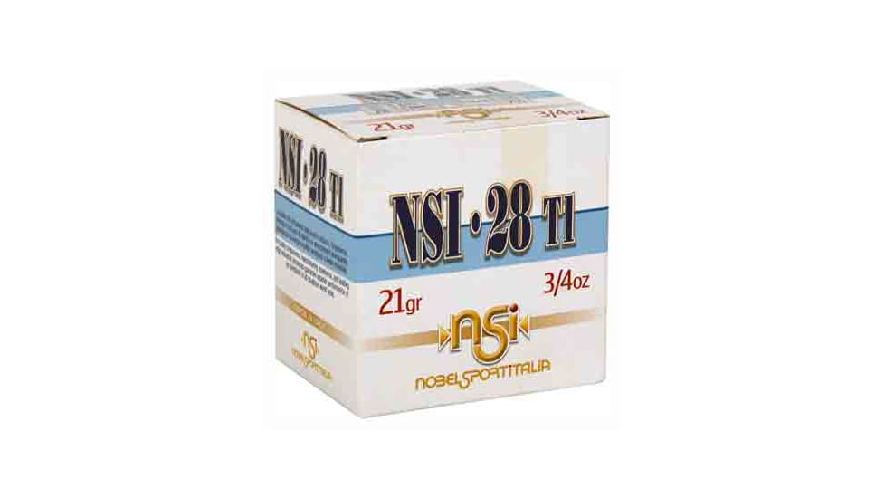 Nobelsport 28ga 2.75'' 1300fps. 3/4 Oz. #7 1/2 25-pack