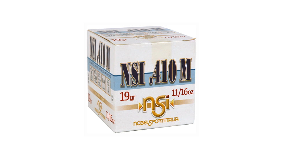 Noblesport .410 Gauge 3 in 11/16 oz 7.5 Shot Shotgun Ammo, 25 Rounds, ANS41375