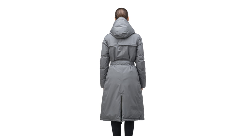 Nobis Lara Belted Parka - Women's, Concrete, Extra Small, LARA_Concrete_XS