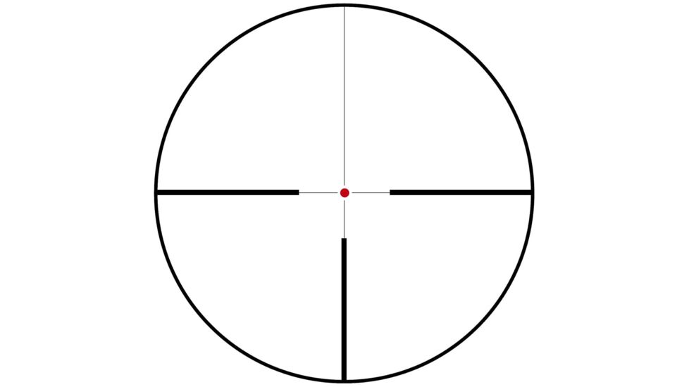 Noblex-Docter Optics Inception Rifle Scope, 1-6x24mm, 30mm Tube, Illuminated 4 Reticle, Black, 56556