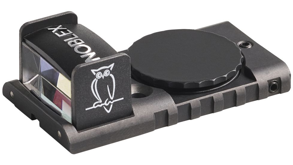 Noblex-Docter Optics Red Dot Sight, Glock M.O.S., Illuminated 5 MOA Dot, Black, 55780