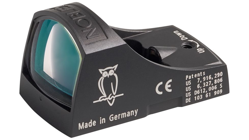 Noblex-Docter Optics Sight III Red Dot Sight, Illuminated 3.5 MOA Dot, Black, 55707