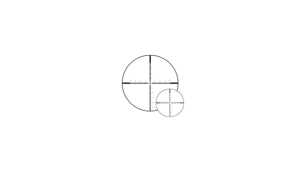 Noblex-Docter Optics Vector Rifle Scope, 5-30x56mm, 34mm Tube, Second Focal Plane, 1/8 MOA, MLR20 Reticle, Black, 56470