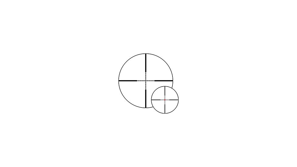 Noblex-Docter Optics Vector Rifle Scope, 5-20x50mm, 30mm Tube, Second Focal Plane, 1/4 MOA, MilDot Reticle, Black, 56448