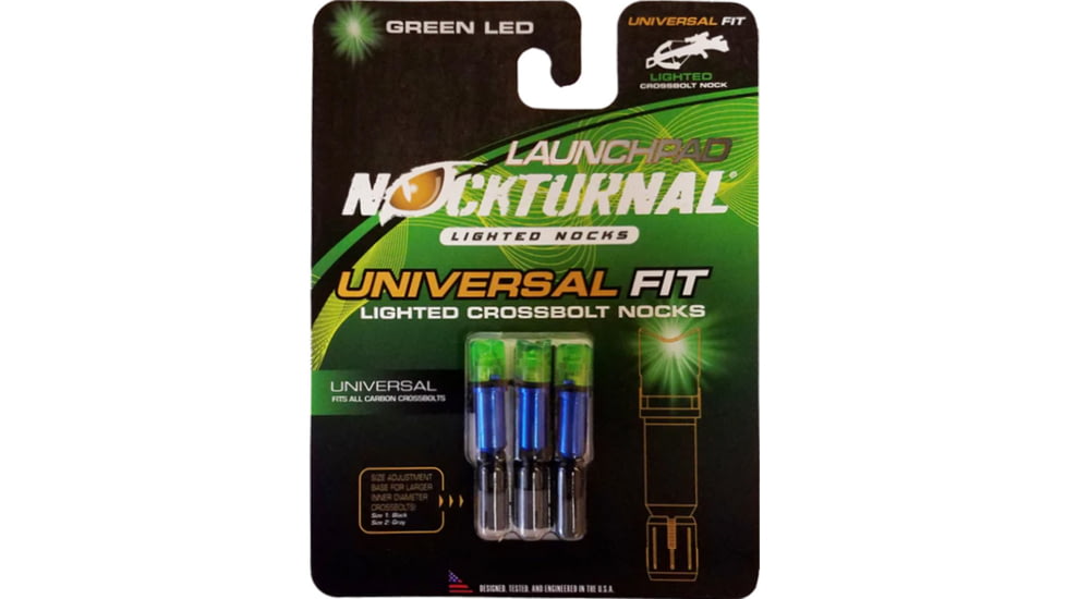 Nockturnal Launchpad Crossbow Nock, Green, NT785