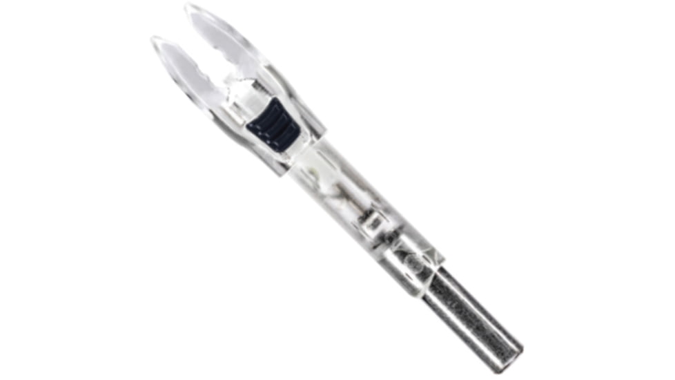 Nockturnal Shift FIT Lighted Nocks, Strobing, Set of 3, Blue/Green, NT-834